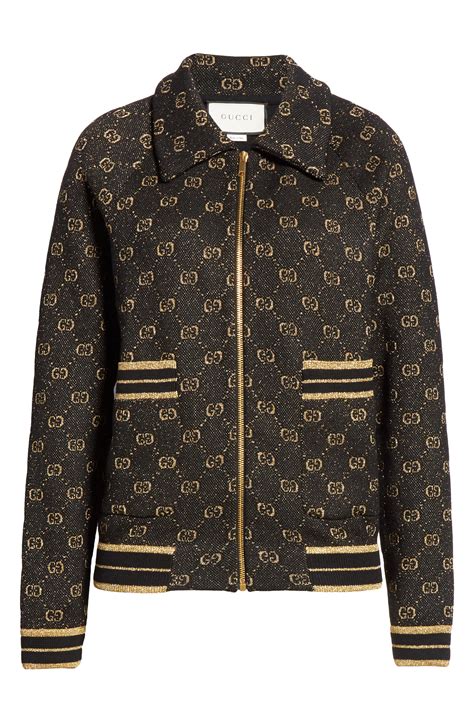 gucci jas dames|gucci wool jacquard jacket.